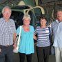 Phil, Janice, Lynda & Gavin. Garrison visit