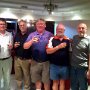 Some of the group at the Kluang Rest House for dinner.